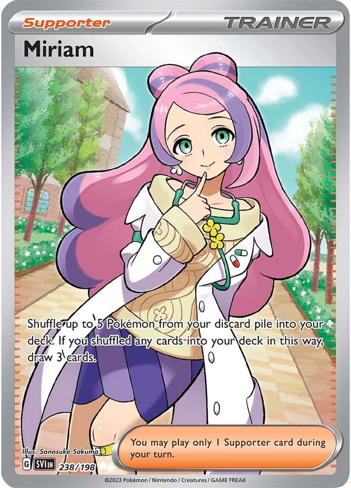 Pokemon | Miriam (238/198) [Scarlet & Violet: Base Set] | The Nerd Merchant