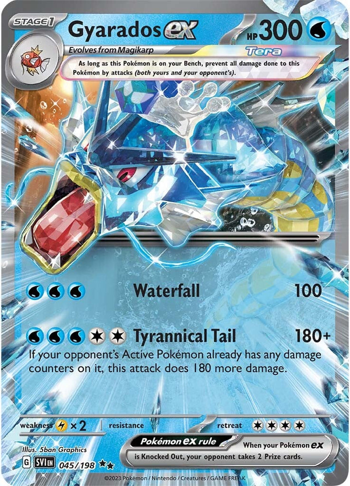 Pokemon | Gyarados ex (045/198) [Scarlet & Violet: Base Set] | The Nerd Merchant