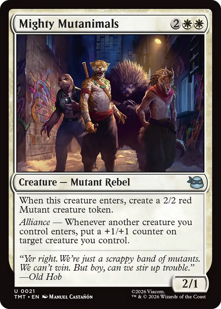 Magic | Mighty Mutanimals [Teenage Mutant Ninja Turtles] | The Nerd Merchant
