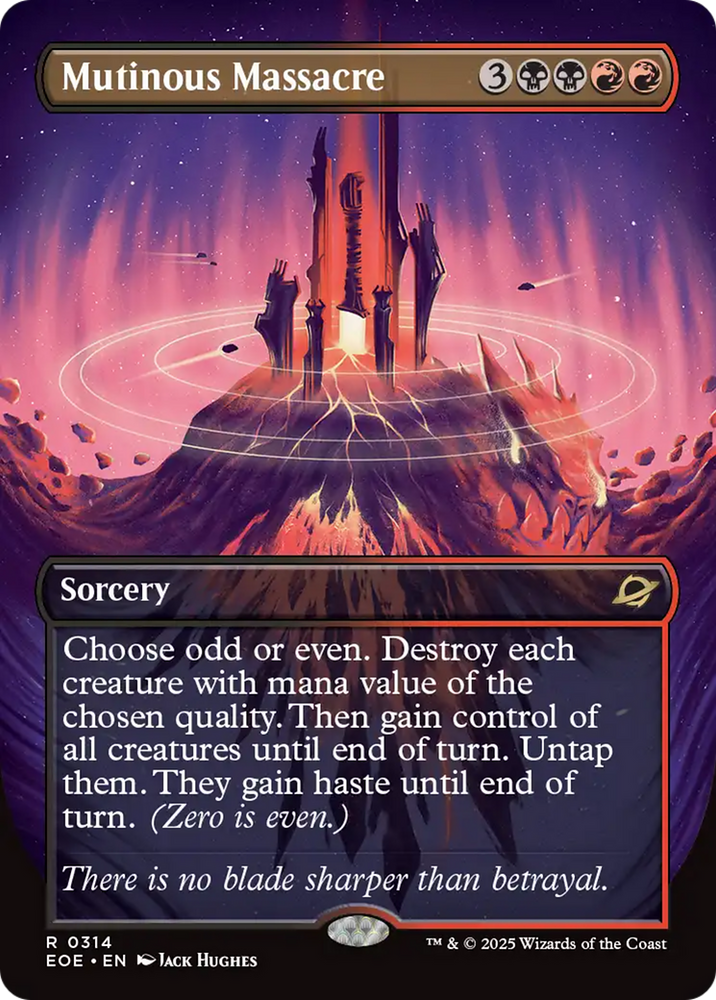 Mutinous Massacre (Borderless) [Edge of Eternities]