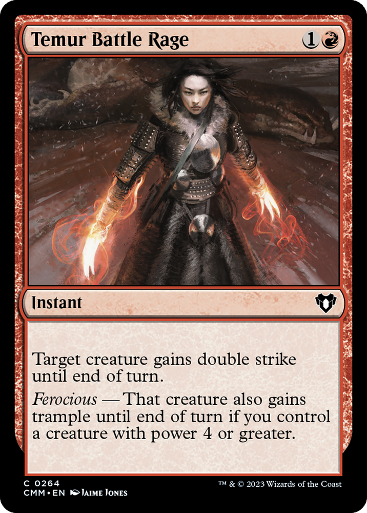 Magic | Temur Battle Rage [Commander Masters] | The Nerd Merchant