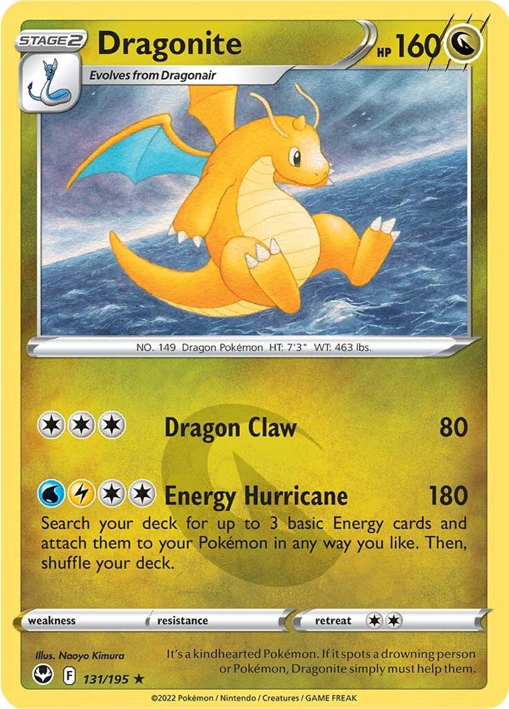 Pokemon | Dragonite (131/195) [Sword & Shield: Silver Tempest] | The Nerd Merchant