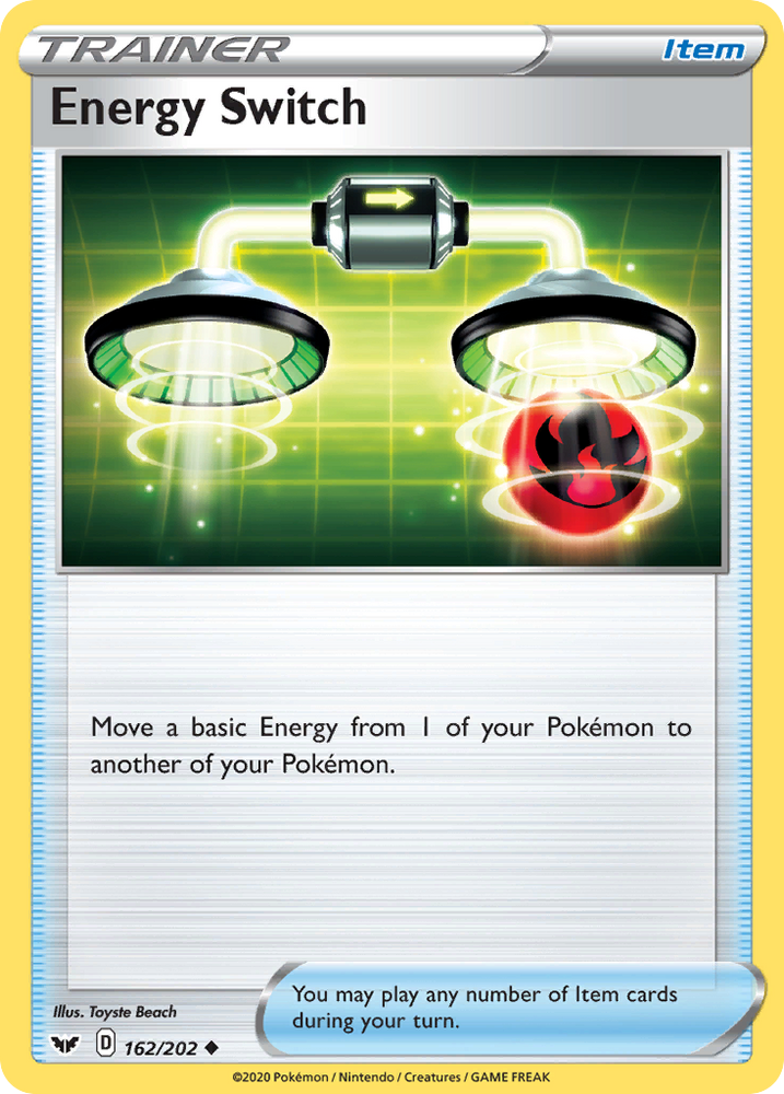 Pokemon | Energy Switch (162/202) [Sword & Shield: Base Set] | The Nerd Merchant