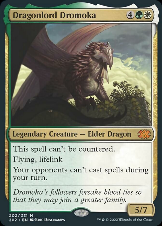 Magic | Dragonlord Dromoka [Double Masters 2022] | The Nerd Merchant
