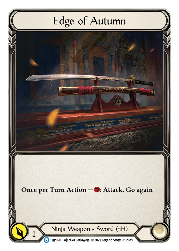 Flesh and Blood TCG | Edge of Autumn [1HP090] (History Pack 1) | The Nerd Merchant