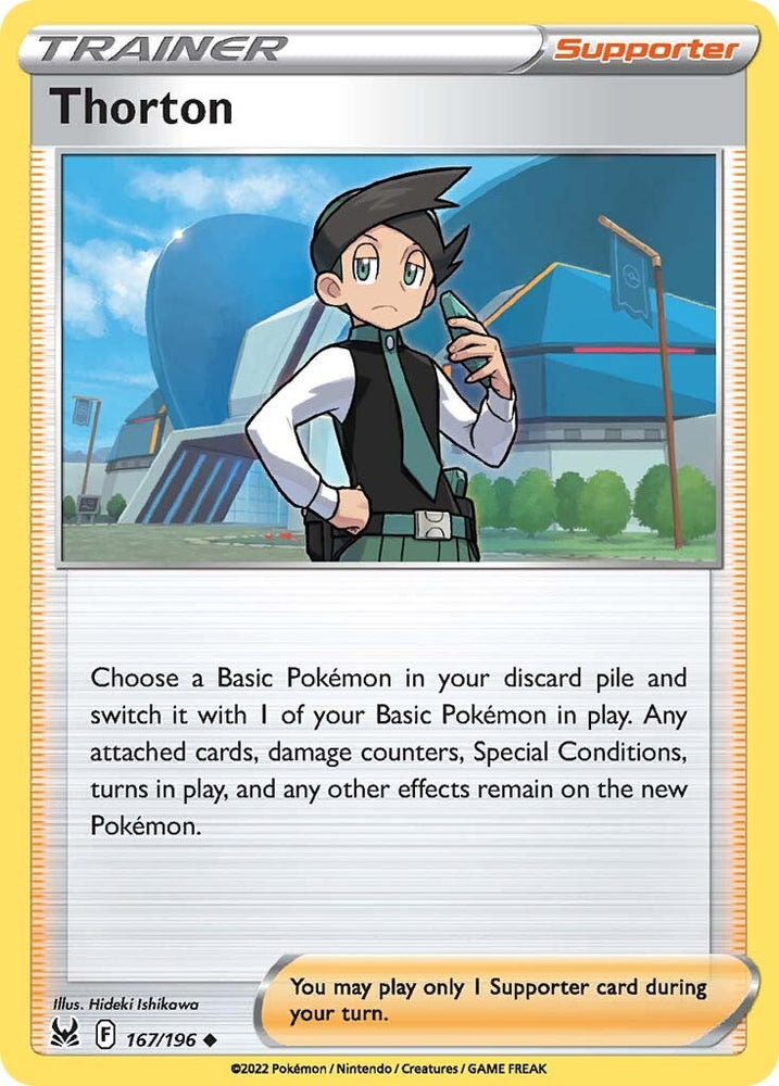 Pokemon | Thorton (167/196) [Sword & Shield: Lost Origin] | The Nerd Merchant