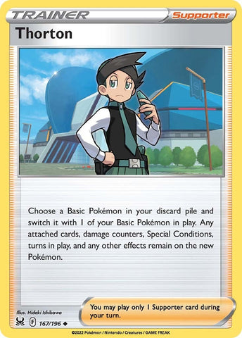 Pokemon | Thorton (167/196) [Sword & Shield: Lost Origin] | The Nerd Merchant