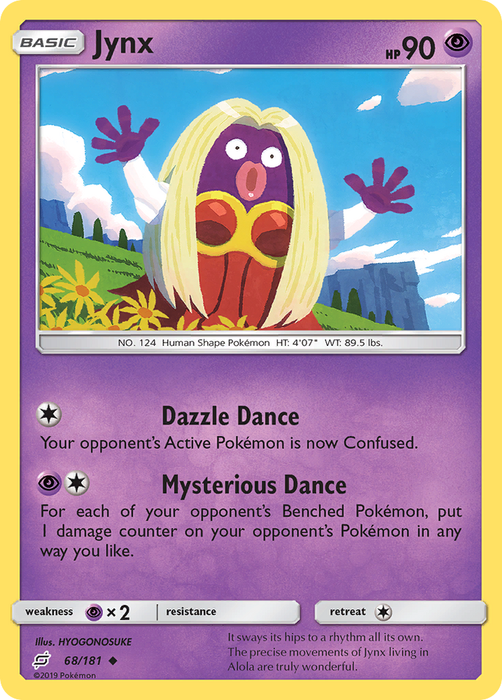 Pokemon | Jynx (68/181) [Sun & Moon: Team Up] | The Nerd Merchant