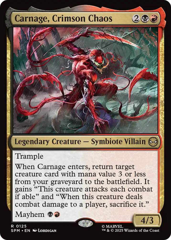 Magic | Carnage, Crimson Chaos [Marvel's Spider-Man] | The Nerd Merchant