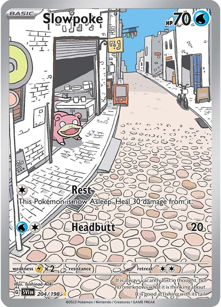 Pokemon | Slowpoke (204/198) [Scarlet & Violet: Base Set] | The Nerd Merchant