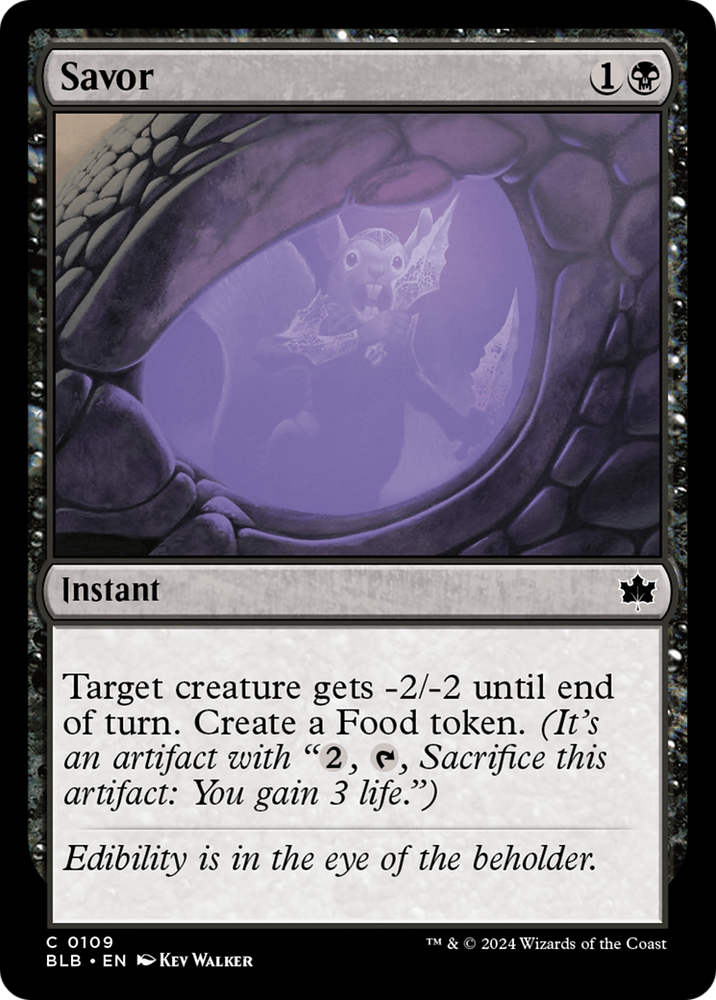 Magic | Savor [Bloomburrow] | The Nerd Merchant