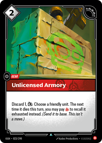 Unlicensed Armory - Origins #23