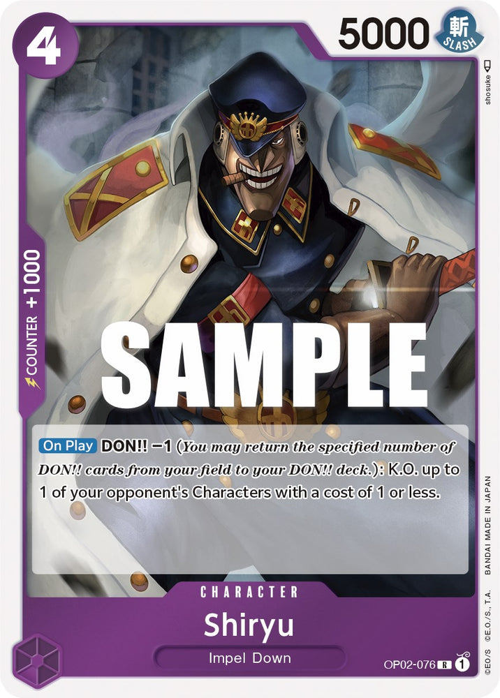 One Piece | Shiryu [Paramount War] | The Nerd Merchant
