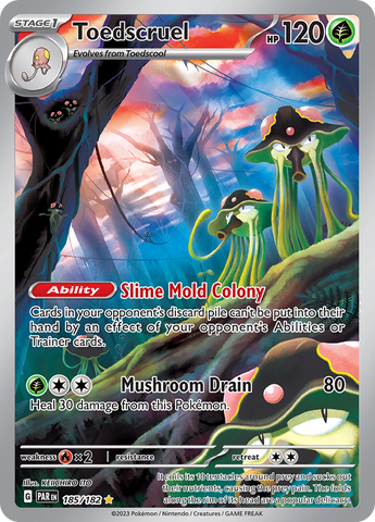 Pokemon | Toedscruel (185/182) [Scarlet & Violet: Paradox Rift] | The Nerd Merchant