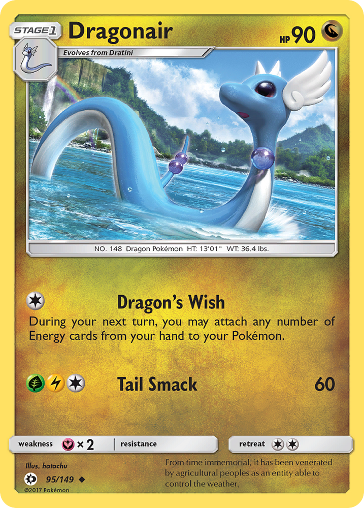 Pokemon | Dragonair (95/149) [Sun & Moon: Base Set] | The Nerd Merchant