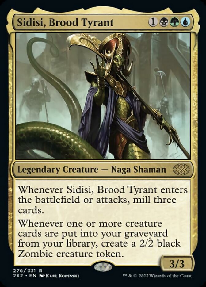 Magic | Sidisi, Brood Tyrant [Double Masters 2022] | The Nerd Merchant