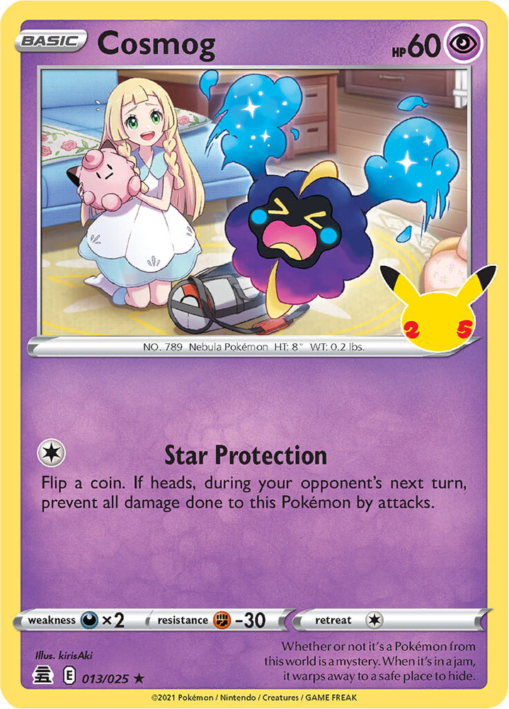 Pokemon | Cosmog (013/025) [Celebrations: 25th Anniversary] | The Nerd Merchant
