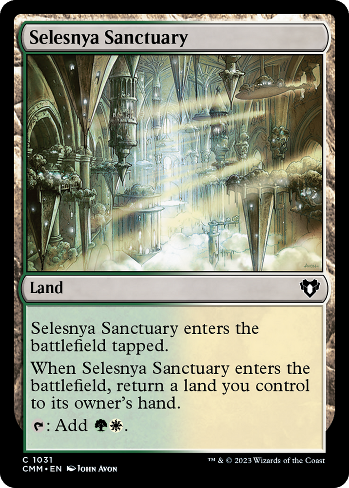 Magic | Selesnya Sanctuary [Commander Masters] | The Nerd Merchant