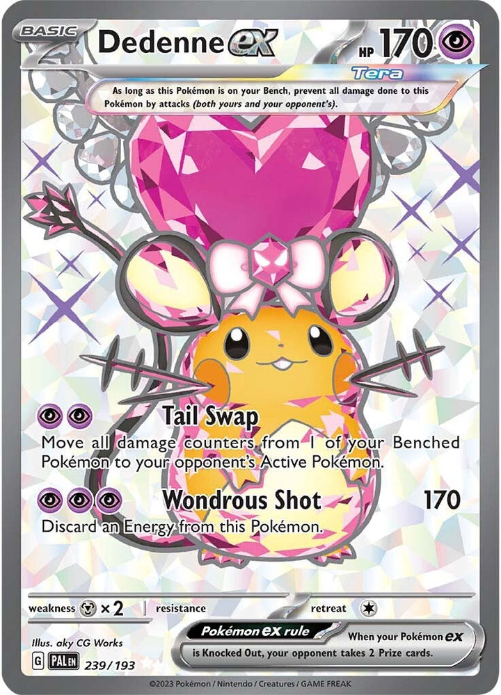 Pokemon | Dedenne ex (239/193) [Scarlet & Violet: Paldea Evolved] | The Nerd Merchant