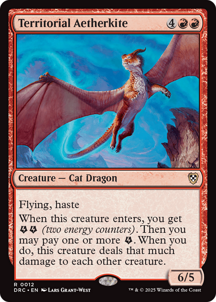 Magic | Territorial Aetherkite [Aetherdrift Commander] | The Nerd Merchant