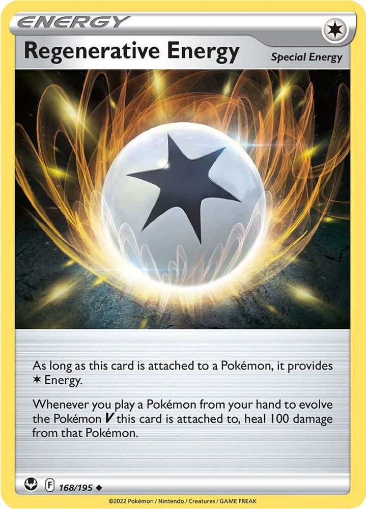 Pokemon | Regenerative Energy (168/195) [Sword & Shield: Silver Tempest] | The Nerd Merchant