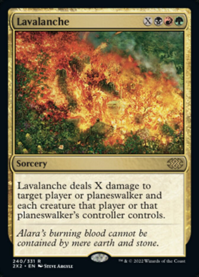 Magic | Lavalanche [Double Masters 2022] | The Nerd Merchant