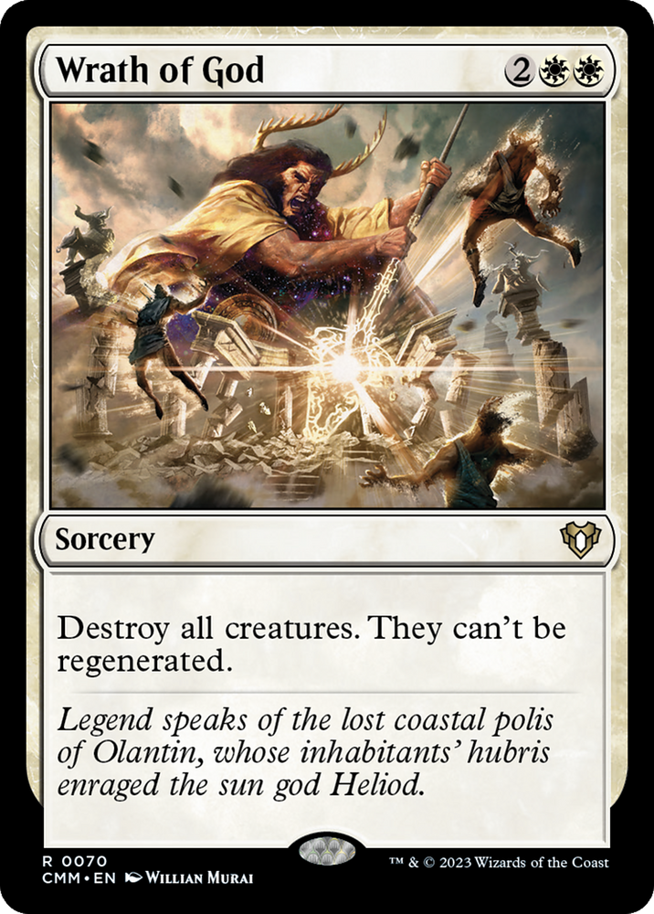 Magic | Wrath of God [Commander Masters] | The Nerd Merchant