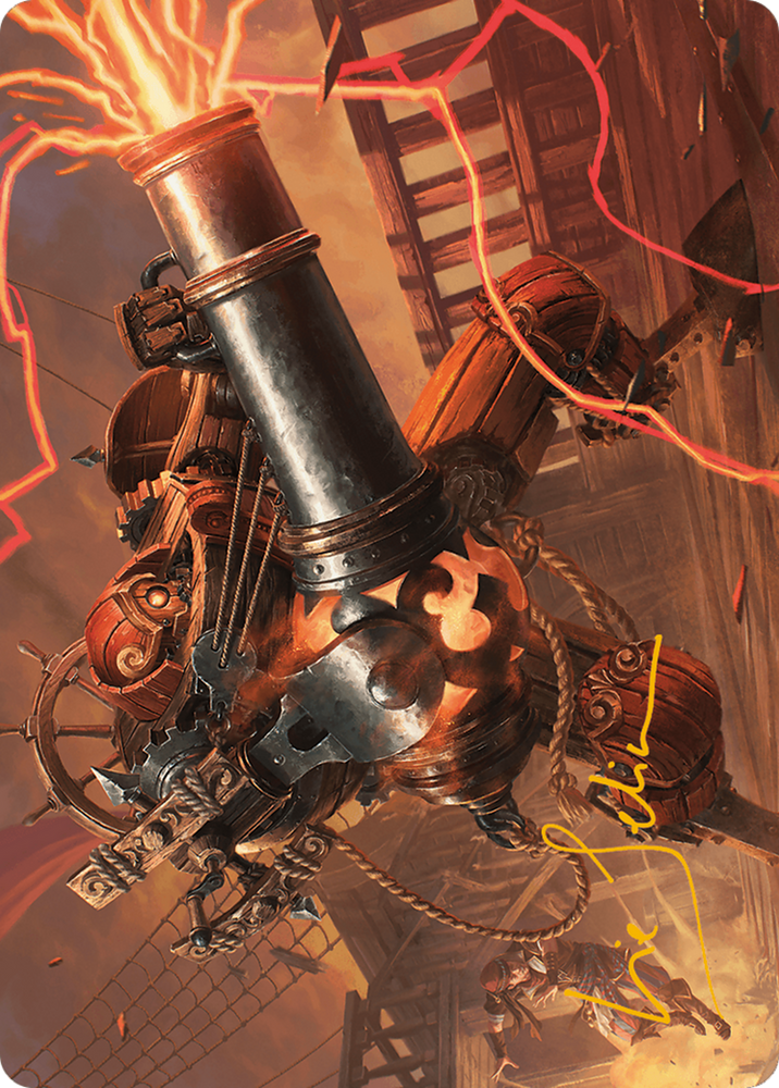 Magic | Blaster Hulk Art Card (Gold-Stamped Signature) [Modern Horizons 3 Art Series] | The Nerd Merchant
