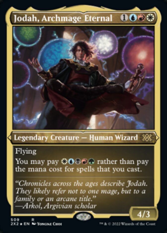 Magic | Jodah, Archmage Eternal (Foil Etched) [Double Masters 2022] | The Nerd Merchant
