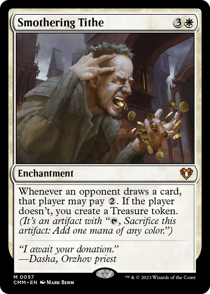 Magic | Smothering Tithe [Commander Masters] | The Nerd Merchant