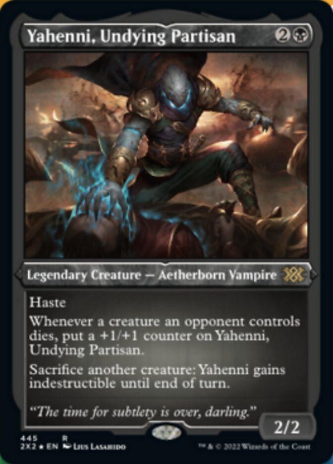 Magic | Yahenni, Undying Partisan (Foil Etched) [Double Masters 2022] | The Nerd Merchant
