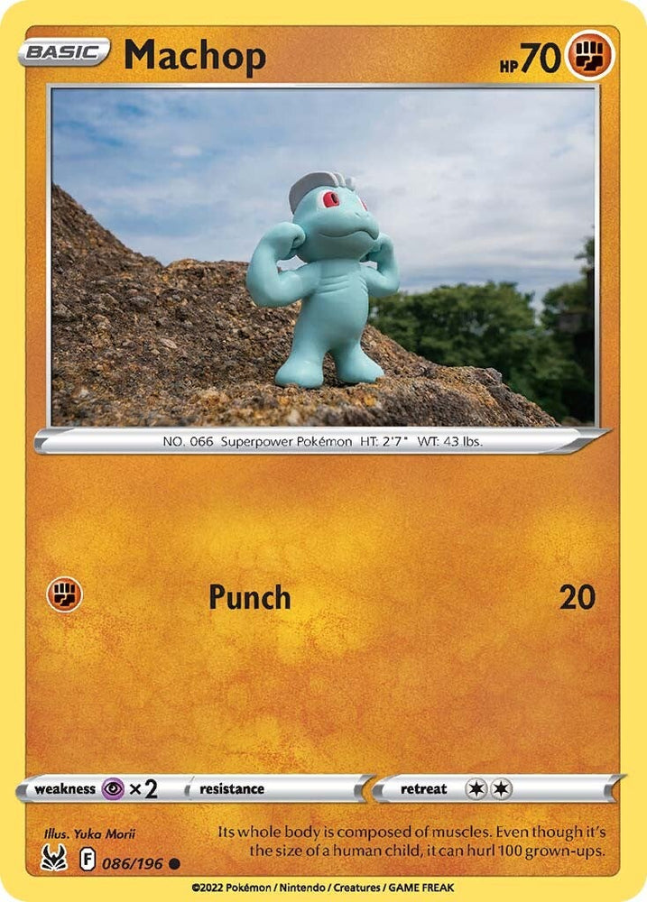 Pokemon | Machop (086/196) [Sword & Shield: Lost Origin] | The Nerd Merchant