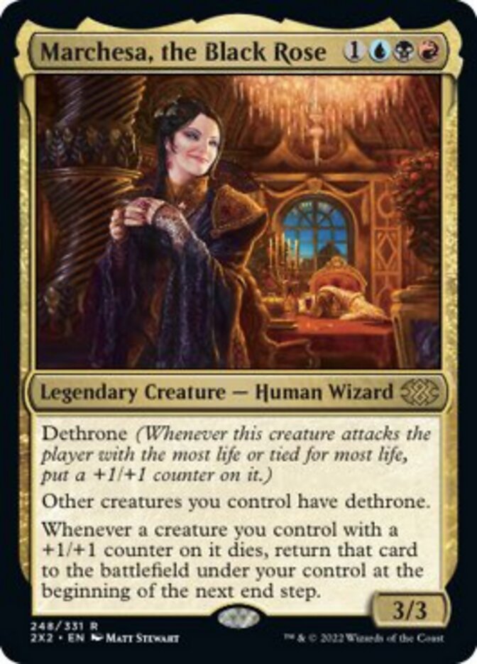 Magic | Marchesa, the Black Rose [Double Masters 2022] | The Nerd Merchant
