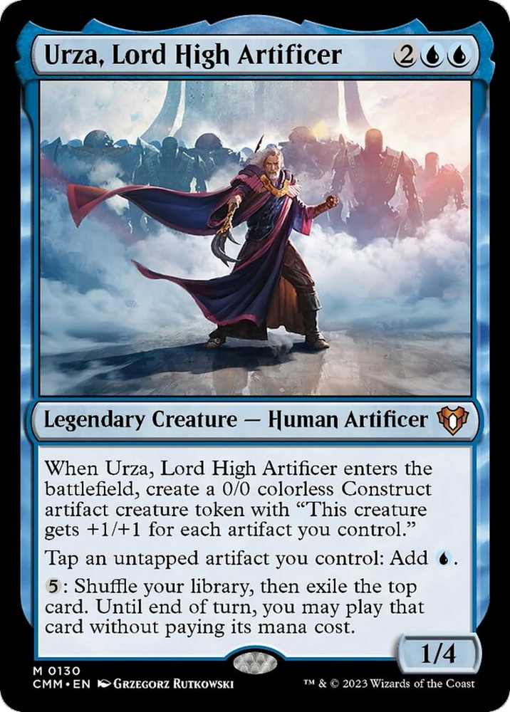 Magic | Urza, Lord High Artificer [Commander Masters] | The Nerd Merchant
