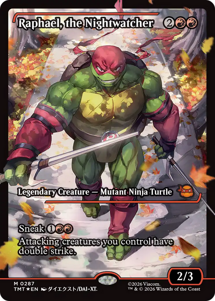 Magic | Raphael, the Nightwatcher (Showcase) [Teenage Mutant Ninja Turtles] | The Nerd Merchant