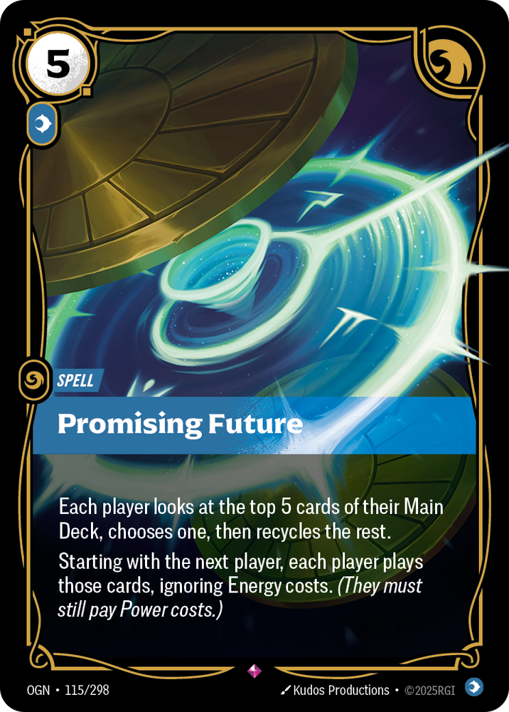 Promising Future (Foil) - Origins #115