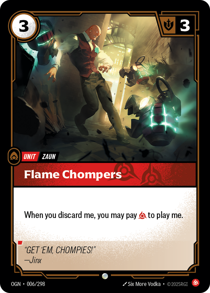 Flame Chompers (Foil) - Origins #6