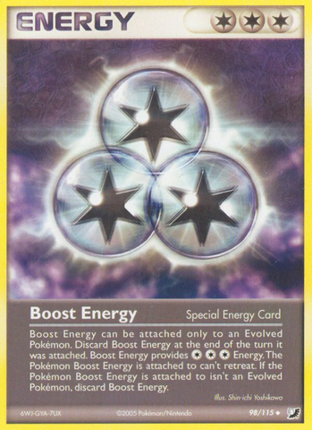 Pokemon | Boost Energy (98/115) [EX: Unseen Forces] | The Nerd Merchant