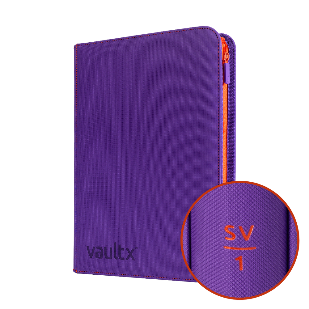 Vault X 9-Pocket Exo-Tec® Zip Binder (SV 1)