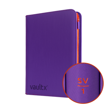 Vault X 9-Pocket Exo-Tec® Zip Binder (SV 1)