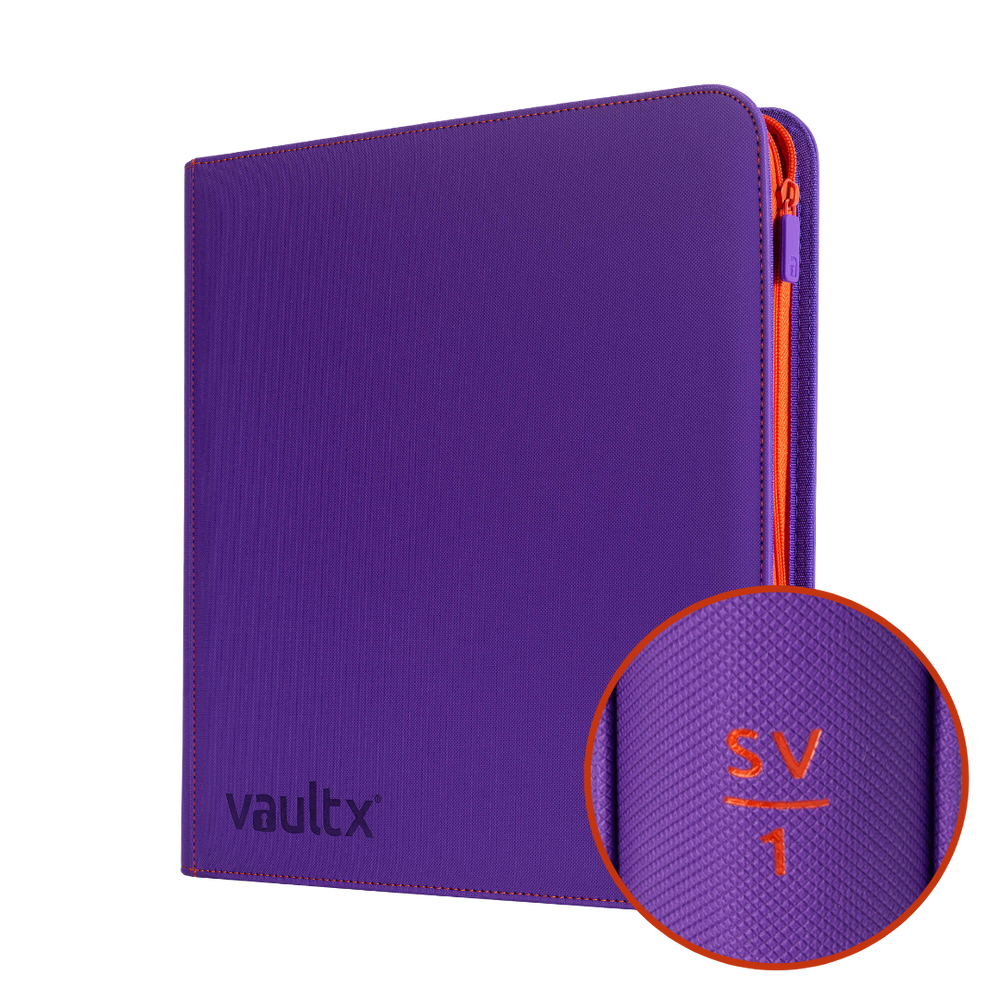 Vault X 12-Pocket Exo-Tec® Zip Binder (SV 1)