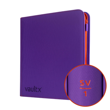 Vault X 12-Pocket Exo-Tec® Zip Binder (SV 1)