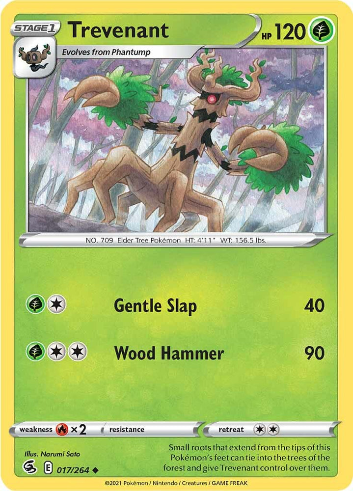 Pokemon | Trevenant (017/264) [Sword & Shield: Fusion Strike] | The Nerd Merchant