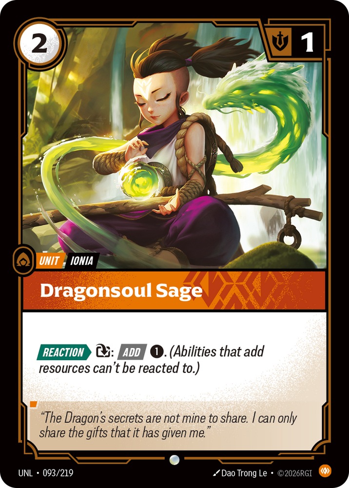 Dragonsoul Sage - Unleashed (093/219)