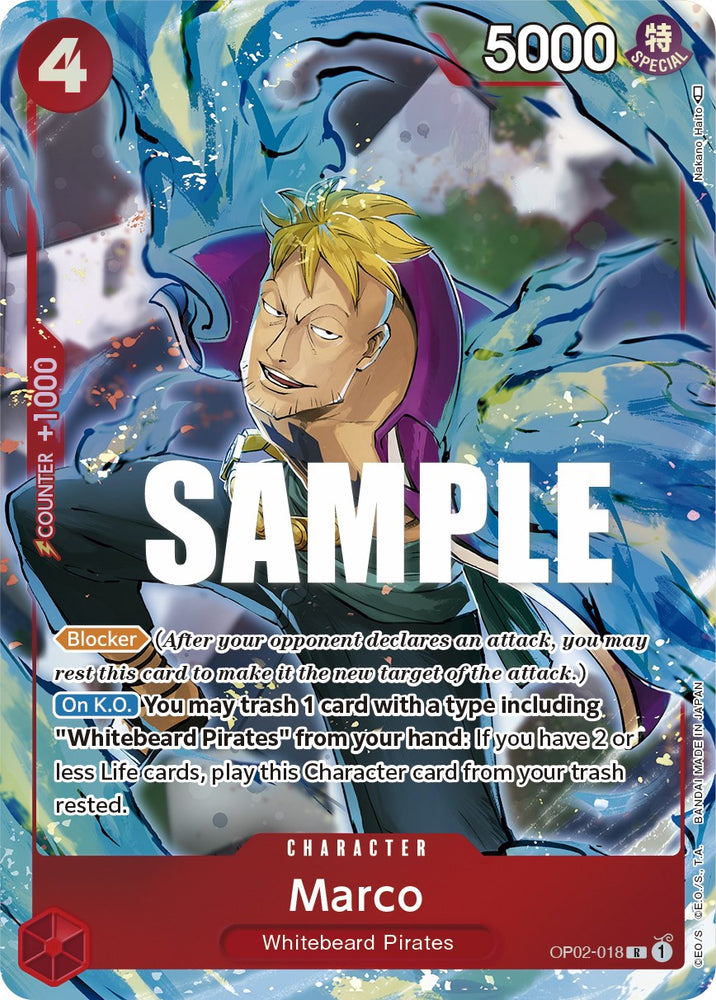 One Piece | Marco (Alternate Art) [Paramount War] | The Nerd Merchant