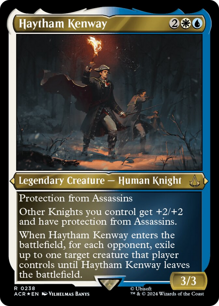Magic | Haytham Kenway (Foil Etched) [Assassin's Creed] | The Nerd Merchant