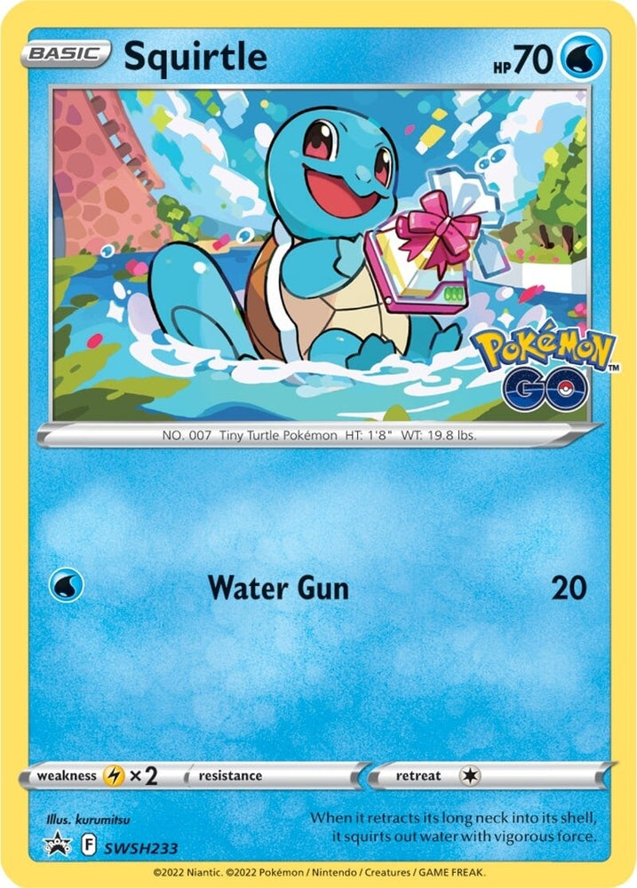 Pokemon | Squirtle (SWSH233) [Sword & Shield: Black Star Promos] | The Nerd Merchant