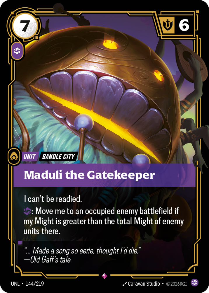 Maduli the Gatekeeper (Foil) - Unleashed (144/219)