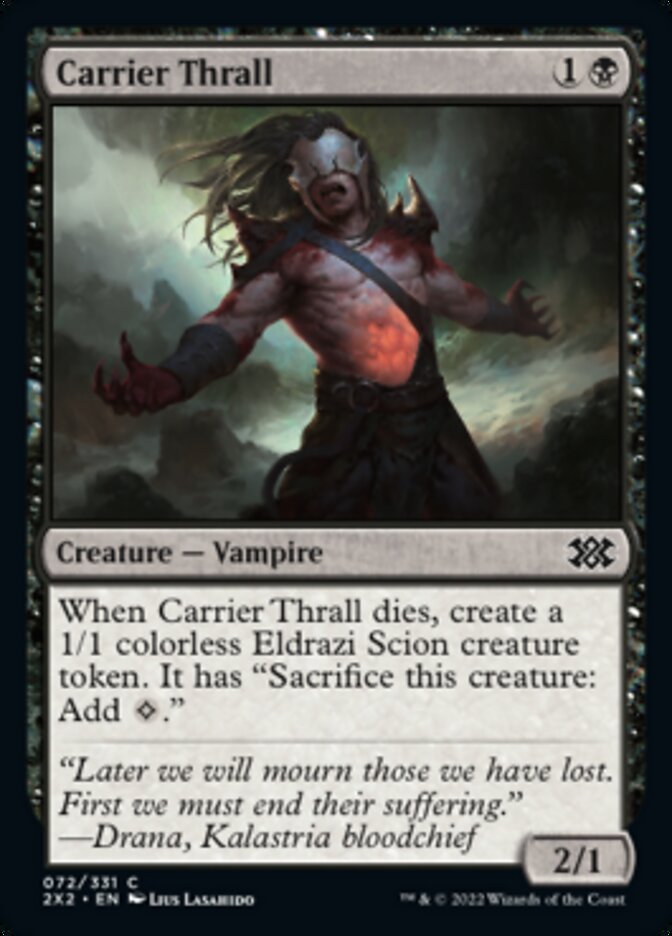 Magic | Carrier Thrall [Double Masters 2022] | The Nerd Merchant