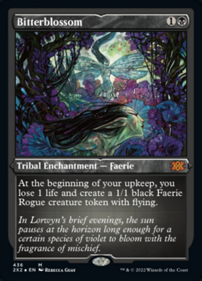 Magic | Bitterblossom (Foil Etched) [Double Masters 2022] | The Nerd Merchant